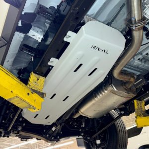 Toyota 4Runner Skid Plate - Gas Tank - Rival 4x4 - Aluminum - `25-`26 Toyota 4Runner Skid Plate - Gas Tank - Rival 4x4 - Aluminum - `25-`26